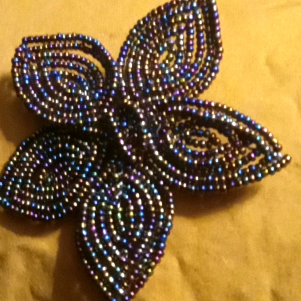 Flower brooch